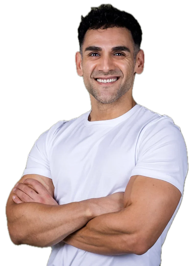 Amin Alamdari med armene i kors